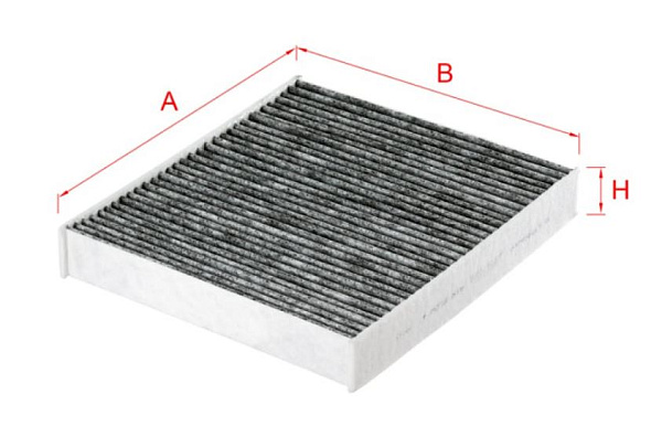 Фильтр салона, угольный LYNXauto LAC-1917C