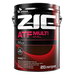 Трансмиссионное масло ZIC ATF MULTI LF  20 л. синт.