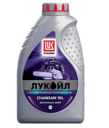 Масло для пильных цепей Лукойл CHAINSAW OIL  1 л. п/синт.