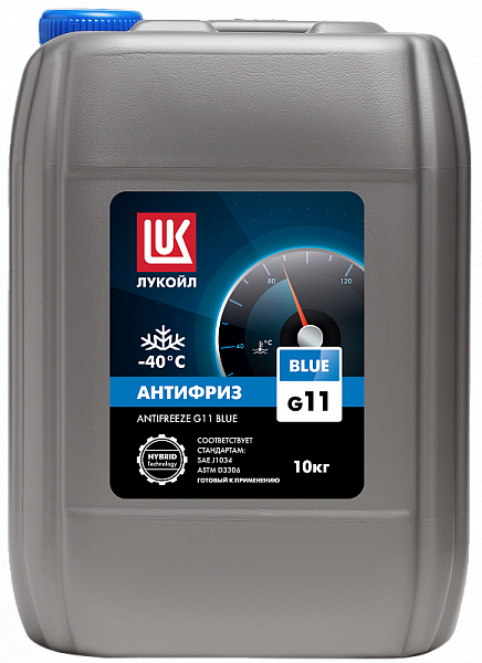 Антифриз Лукойл G-11 Blue  10 кг.