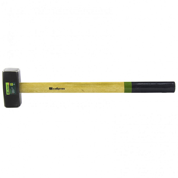Кувалда 5000 гр. кованая, деревянная рукоятка СИБРТЕХ 10932