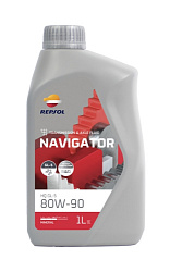 Масло трансмиссионное 80/90 Navigator HQ REPSOL 1л. мин. API GL-5 /кор. 12шт./