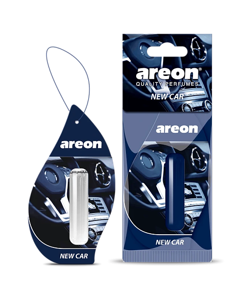 Ароматизатор подвесной Areon LIQUID New Car  5 мл.