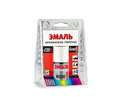 Эмаль автомобильная ремонтная с кисточкой KUDO KU-71003 ГАЗ Белый  15 мл.