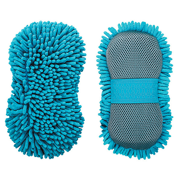 Губка комбинированная из микрофибры ZIPOWER PM0275 для мойки автомобиля