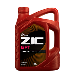 Трансмиссионное масло ZIC GFT  75W-90  4 л. синт.