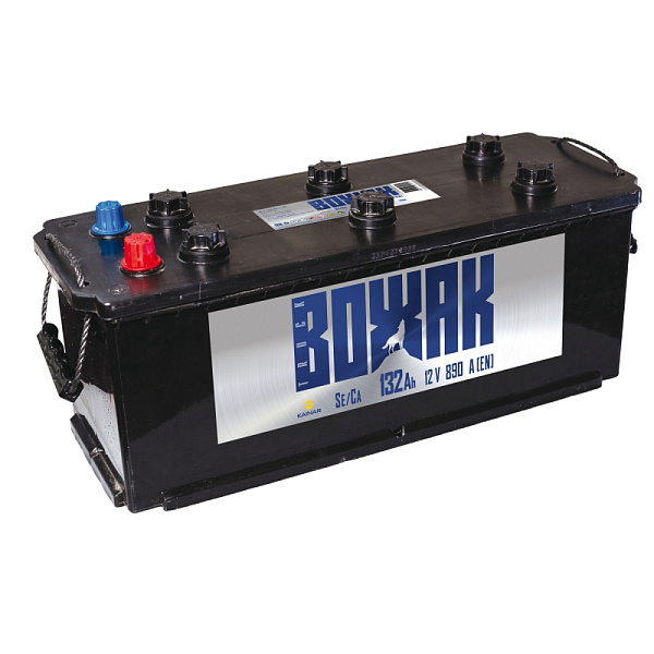 Аккумулятор ВОЖАК  132 Ач, Прямая полярность
