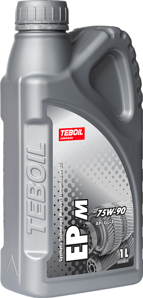 Трансмиссионное масло TEBOIL EP M  75W-90  1 л. п/синт.