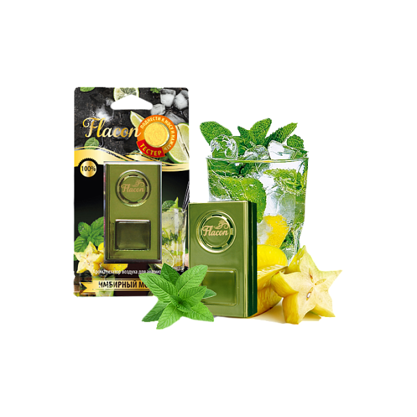 Освежитель Fouette FLACON Имбирный мохито  6,5мл.  1шт.