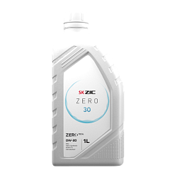 Моторное масло ZIC ZERO 30  0W-30  1 л. синт.