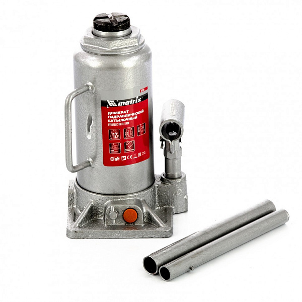 Домкрат гидравлический MATRIX 50768 Бутылочный 12 тонн