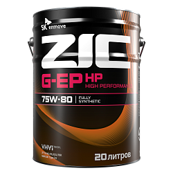Трансмиссионное масло ZIC G-EP HP  75W-80  20 л. синт.