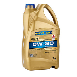 Моторное масло RAVENOL VSH  0W-20  5 л. синт.