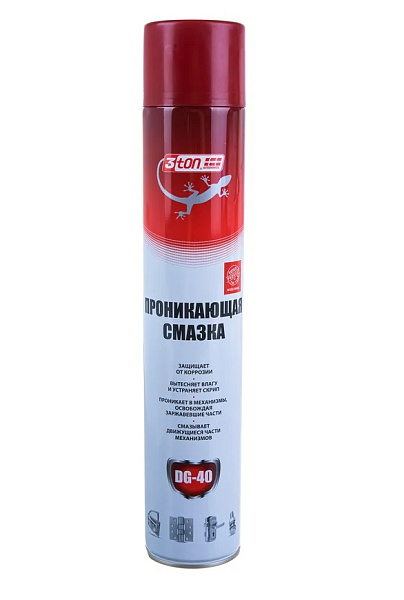 Смазка проникающая DG-40 3ton 1л. /кор.12шт./ ТС-906