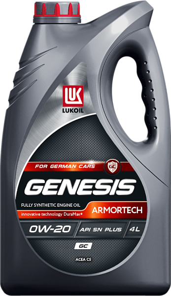 Моторное масло Лукойл GENESIS ARMORTECH GC  0W-20  4 л. синт.