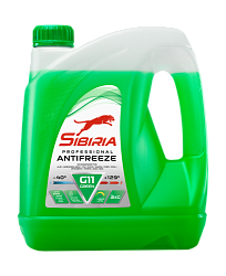Антифриз -40 зелёный SIBIRIA G-11 Green  3 кг.