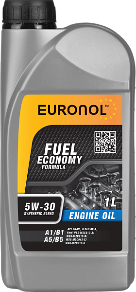 Моторное масло EURONOL FUEL ECONOMY FORMULA A5/B5  5W-30  1 л. синт.