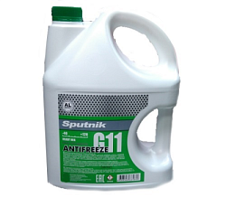 Антифриз готовый к применению SPUTNIK  Зеленый G-11  3 кг.