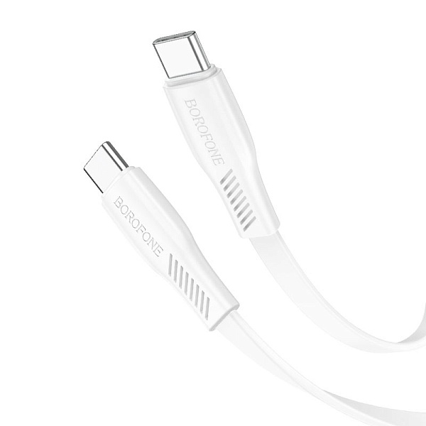 Кабель USB Type-C BOROFONE BX85 Auspicious, белый 1м.