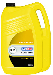 Антифриз LUXE G-13 Yellow Line Желтый  10 кг.