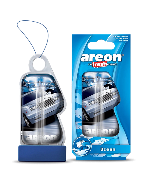 Ароматизатор подвесной Areon REFRESHMENT LIQUID Ocean комплект 24 шт.