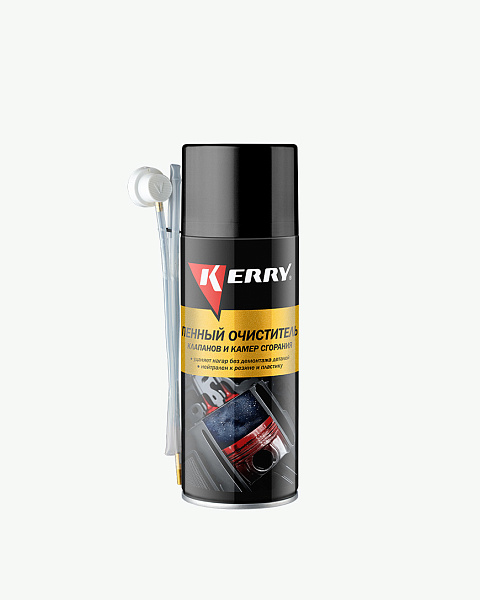 KERRY Раскоксовка двигателя.Пенный очиститель клапанов и камер сгорания 520мл.  KR-919