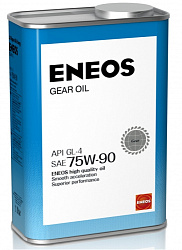 Трансмиссионное масло ENEOS Gear Oil  75W-90  1 л. синт.