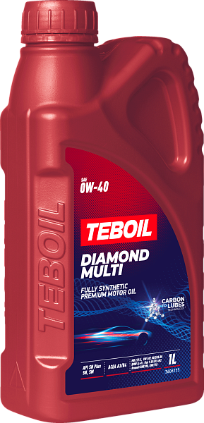 Моторное масло TEBOIL Diamond MULTI  0W-40  1 л. синт.