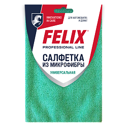 Салфетки из микрофибры универсальная FELIX  30х40 см. 411040071