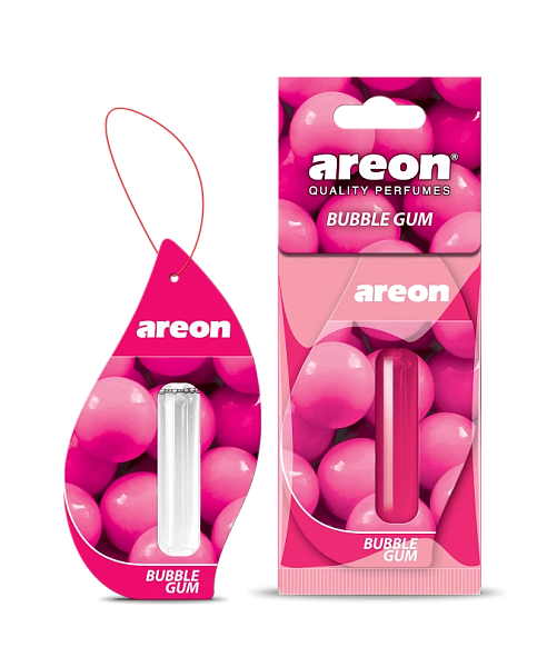 Ароматизатор подвесной Areon LIQUID Bubble Gum  5 мл.