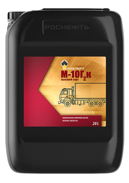 Моторное масло Роснефть М-10Г2к SAE W30  20 л. мин.