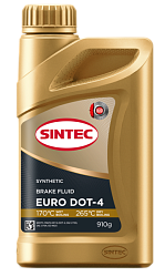 Тормозная жидкость SINTEC EURO  910 гр.