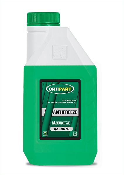 Антифриз -40 зеленый OILRIGHT  1 кг.