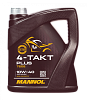 Моторное масло MANNOL 4-Takt Plus 10W-40  4 л. п/синт.