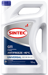 Антифриз -40 синий SINTEC Universal G-11 Blue  10 кг.