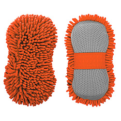 Губка комбинированная из микрофибры ZIPOWER PM0270 для мойки автомобиля