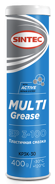 Смазка пластичная SINTEC MULTI GREASE EP 3-100  400 гр.