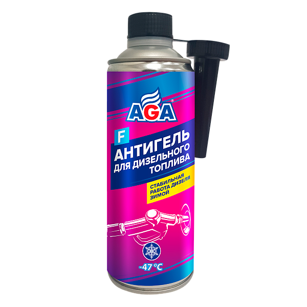 Антигель для дизельного топлива -47°C AGA  335 мл. AGA803F