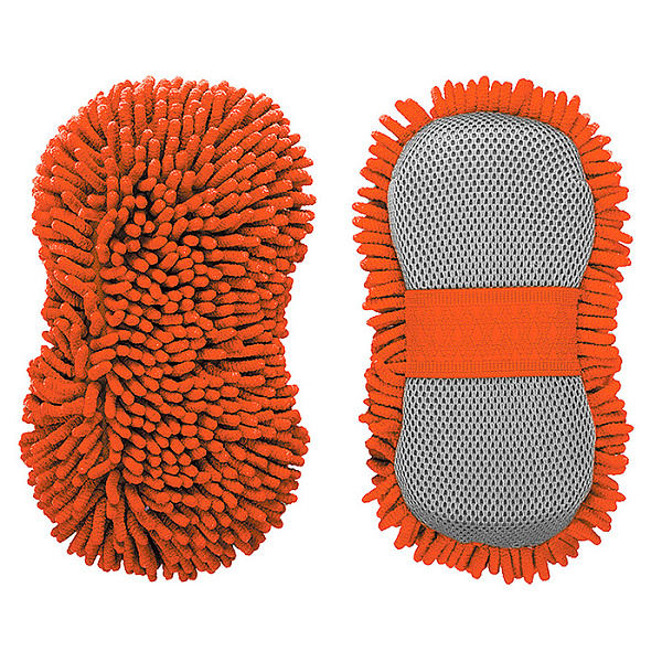 Губка комбинированная из микрофибры ZIPOWER PM0270 для мойки автомобиля