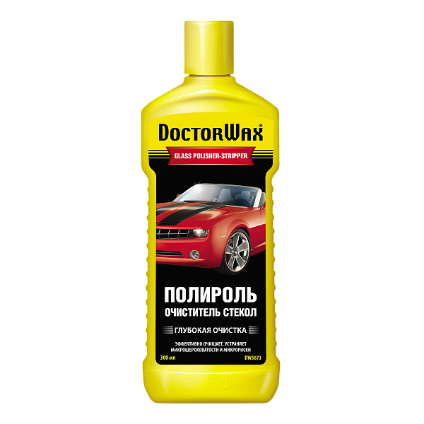 Полироль-очиститель стекла DoctorWax DW5673  300 мл.