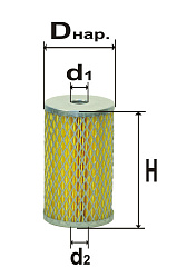 Топливный фильтр  DIFA DIFA6305М