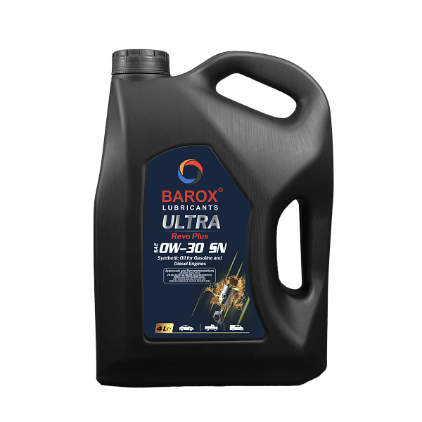 Моторное масло BAROX ULTRA Revo Plus 0W-30 C2/C3 SN/CF  синт.  4 л.