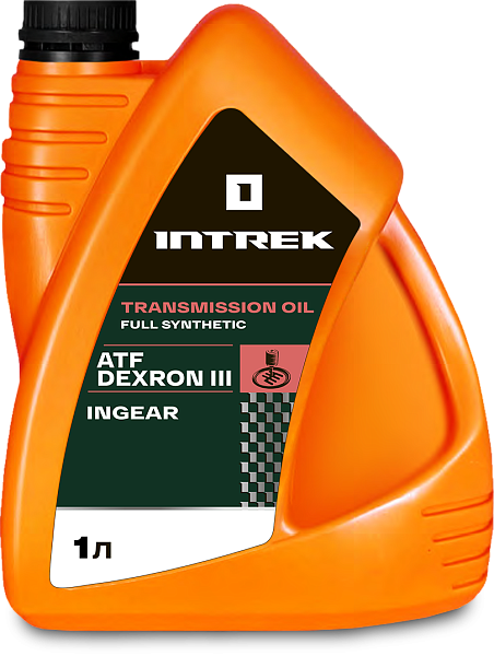 Трансмиссионное масло INTREK INGEAR ATF DEXRON III  1 л. синт.