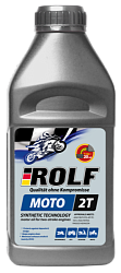 Моторное масло ROLF Moto 2Т  0,5 л. п/синт.