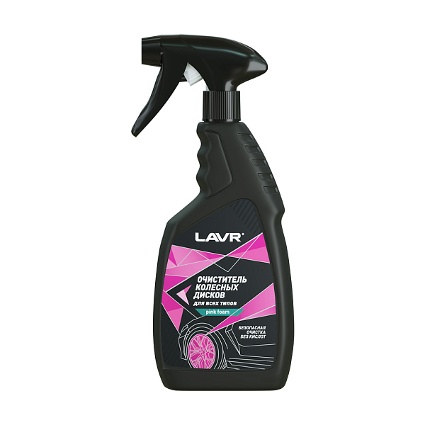LAVR Очиститель колесных дисков Wheel disk cleaner  500мл. (триггер) Ln1439