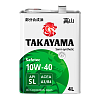 Моторное масло TAKAYAMA Safetec  10W-40  4 л. п/синт.
