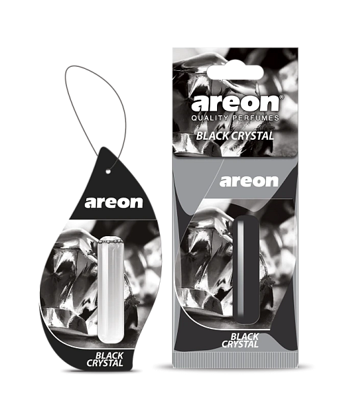 Ароматизатор подвесной Areon LIQUID Black Crystal  5 мл.