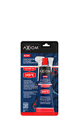 Герметик для формирования прокладок высокотемпературный, красный AXIOM AS181  85 гр.