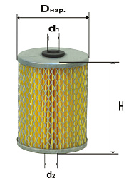 Топливный фильтр  DIFA DIFA6303М