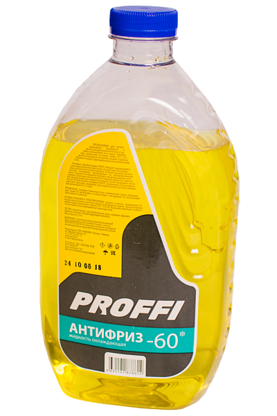 Антифриз (-60) желтый G-11 PROFFI  0,8 кг.